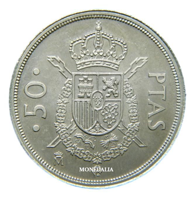 1984 - ESPAÑA - 50 PESETAS - JUAN CARLOS I 