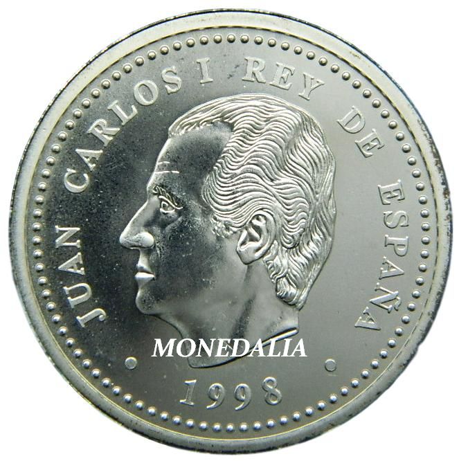 1998 - ESPAÑA - 2000 PESETAS - FELIPE II 