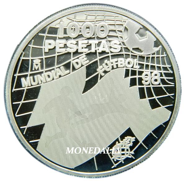 1998 - ESPAÑA - 1000 PESETAS - MUNDIAL 98