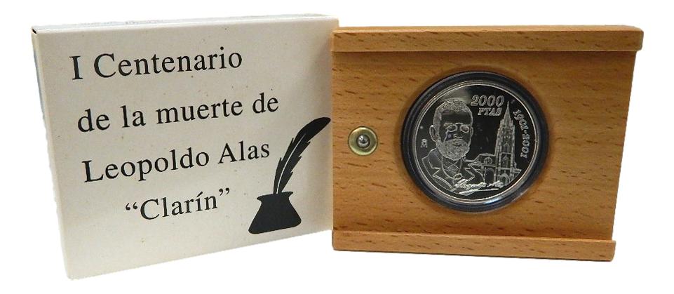 2001 - ESPAÑA - 2000 PESETAS - CLARIN - ESPAÑA