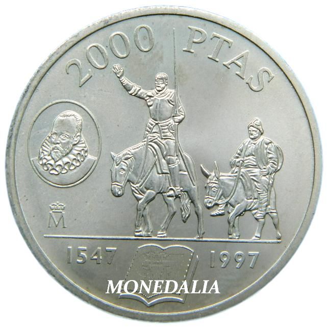 1997 - ESPAÑA - 2000 PESETAS -  QUIJOTE