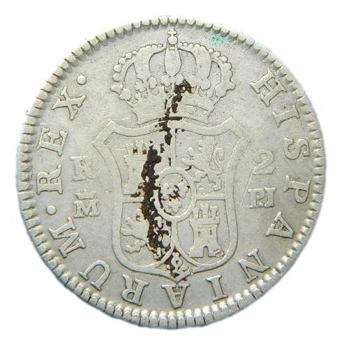 1776 PJ - CARLOS III - 2 REALES - MADRID