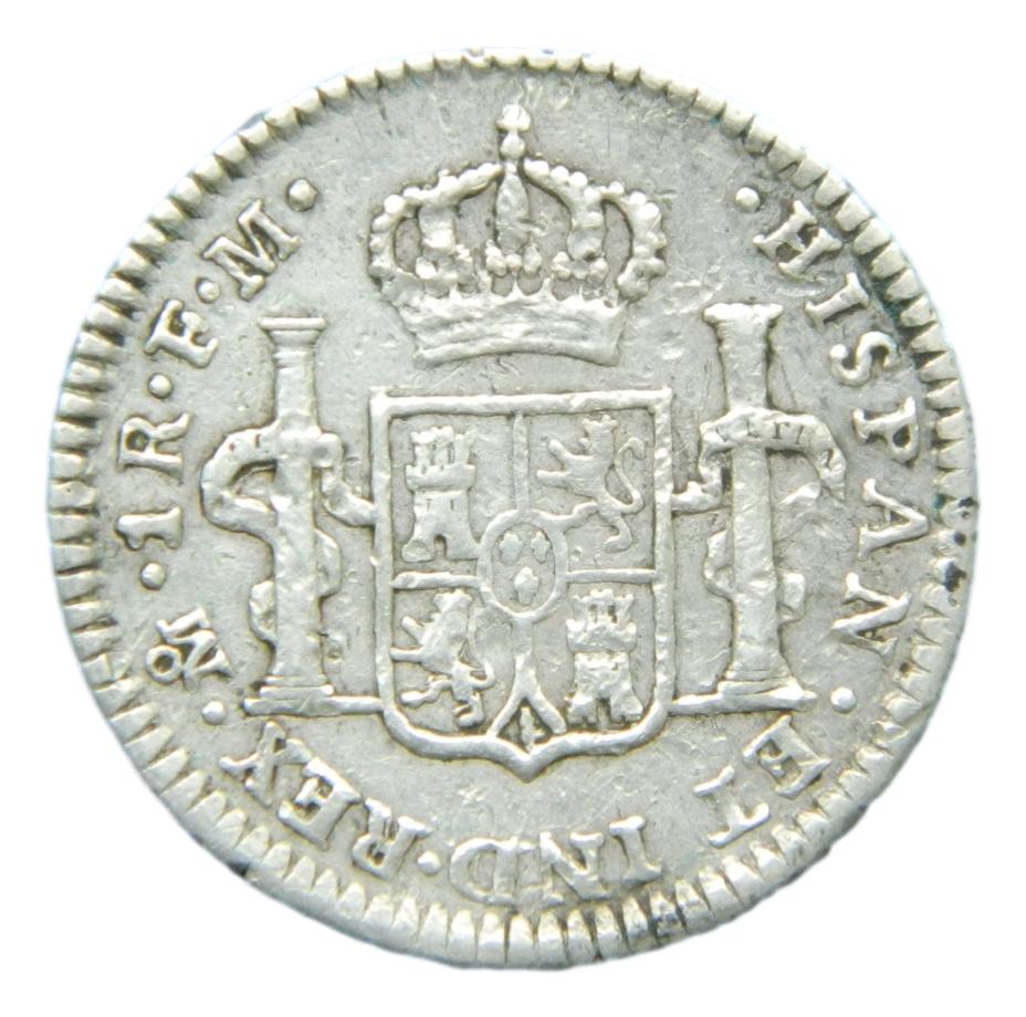 1790 FM - CARLOS IV - 1 REAL - MEXICO - S8