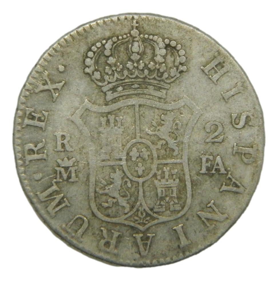 1800 FA - CARLOS IV - 2 REALES - MADRID