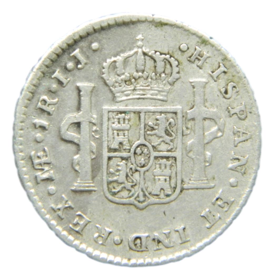 1792 IJ - CARLOS IV - 1 REAL - LIMA - S8