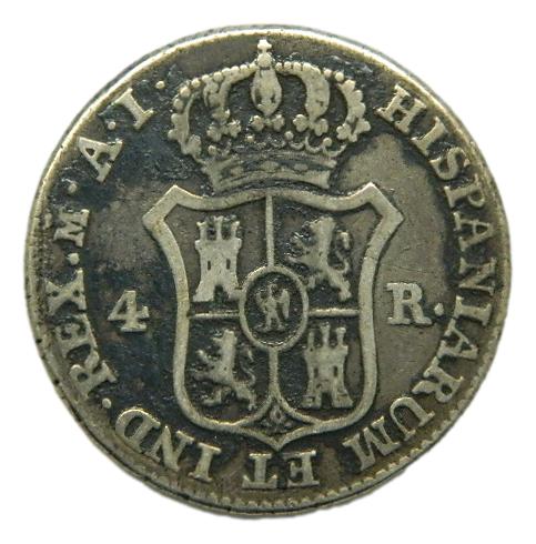 1808 - JOSÉ NAPOLEÓN - 4 REALES - MADRID