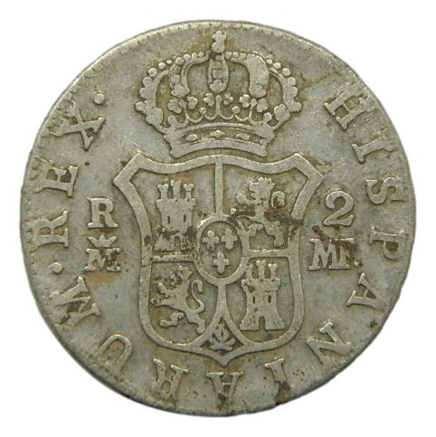 1796 MF - CARLOS IV - 2 REALES - MADRID