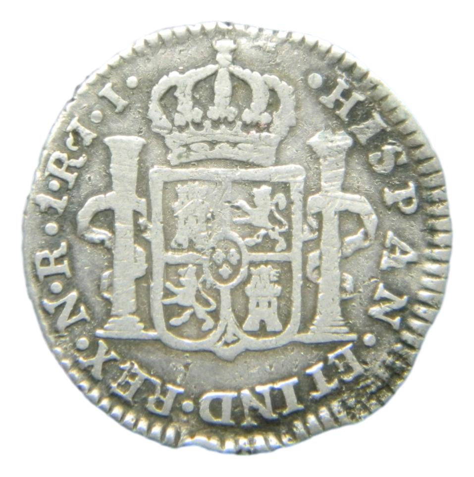 1804 JJ - CARLOS IV - 1 REAL - NUEVO REINO - S8