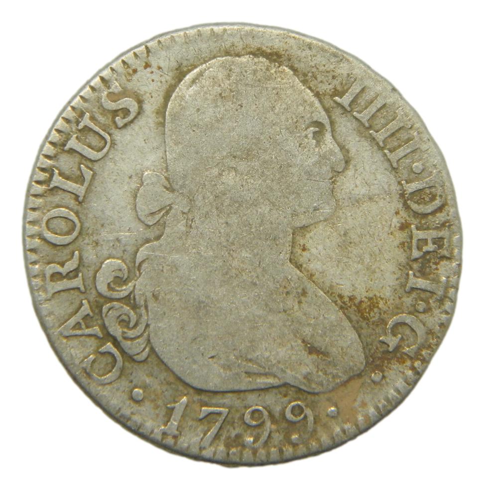 1799 MF - CARLOS IV - 2 REALES - MADRID