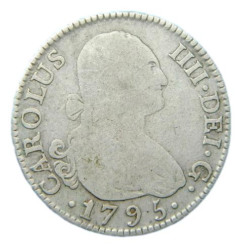 1795 MF - CARLOS IV - 2 REALES - MADRID