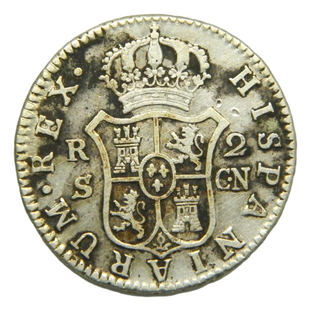 1808 - CARLOS IV - 2 REALES - SEVILLA - CN 