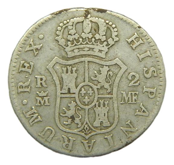 1794 MF - CARLOS III - 2 REALES - MADRID