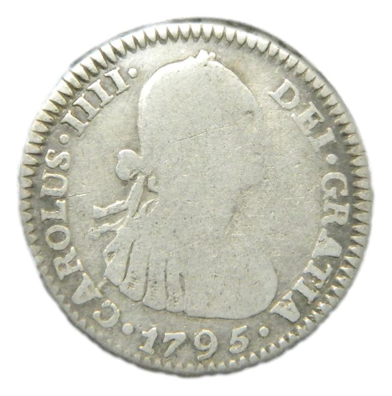 1795 - CARLOS IV - 1 REAL - POTOSI - PP