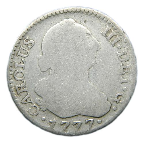 1777 PJ - CARLOS III - 2 REALES - MADRID