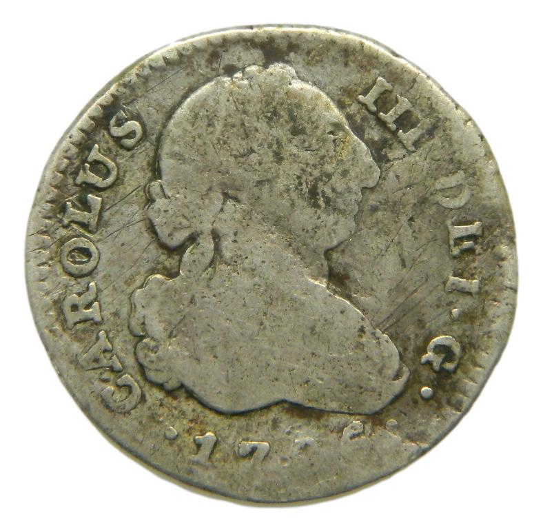 1786 DV - CARLOS III - 1 REAL - MADRID