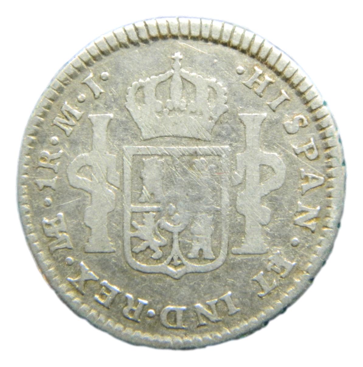 1776 JM - CARLOS III - 1 REAL - LIMA - S8