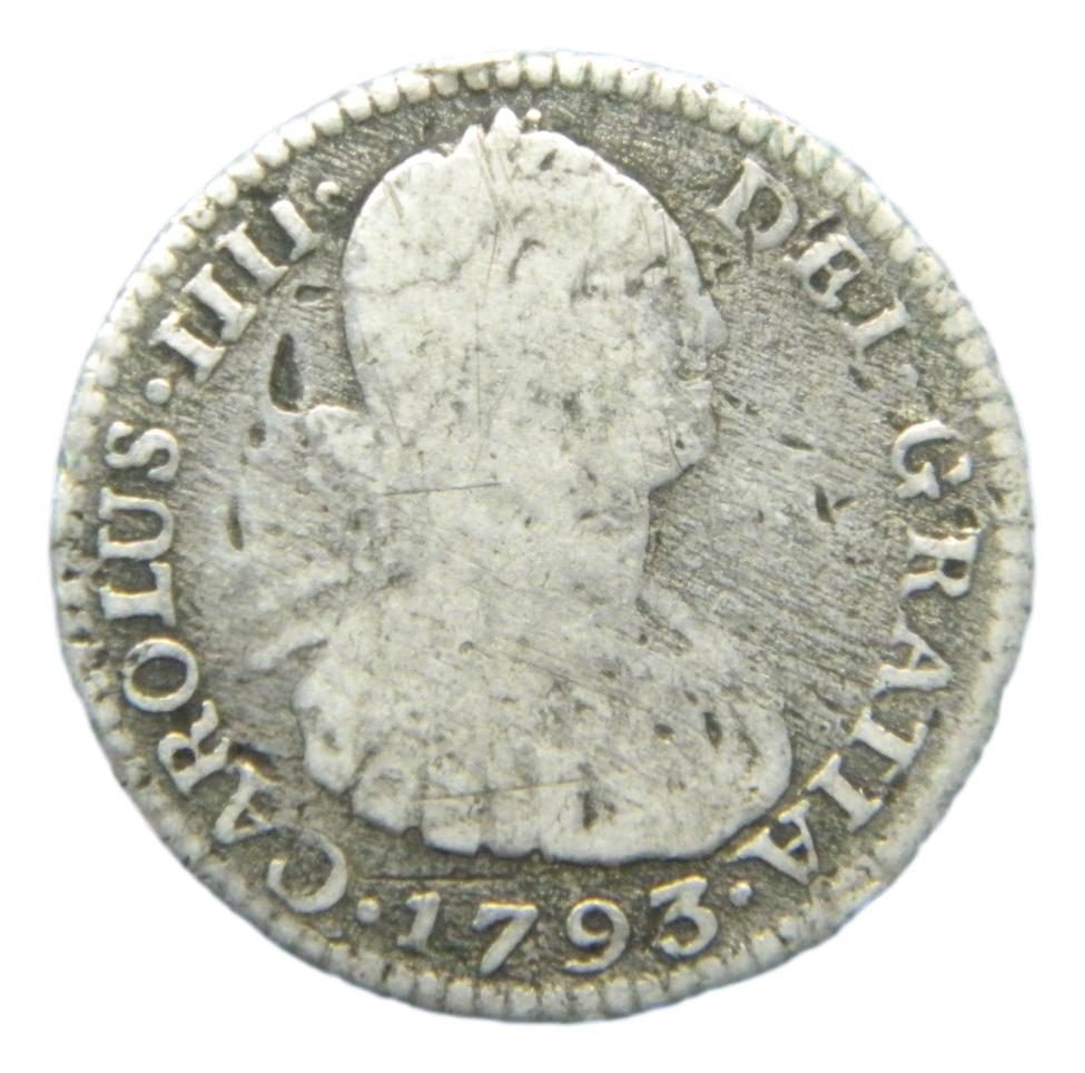 1793 JJ - CARLOS IV - 1 REAL - NUEVO REINO - S8