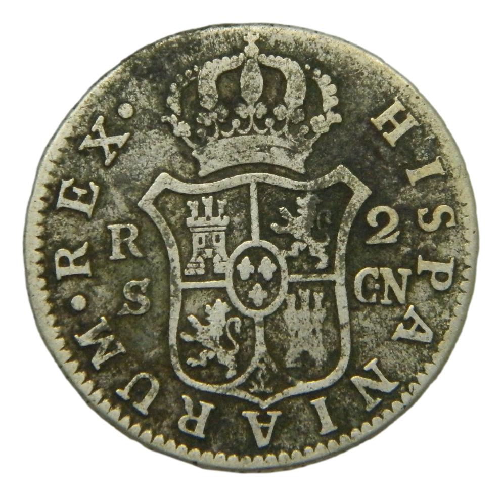 1800 - CARLOS IV - 2 REALES - SEVILLA - CN