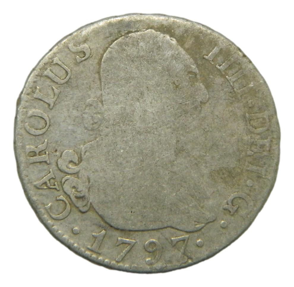 1797 MF - CARLOS IV - 2 REALES - MADRID