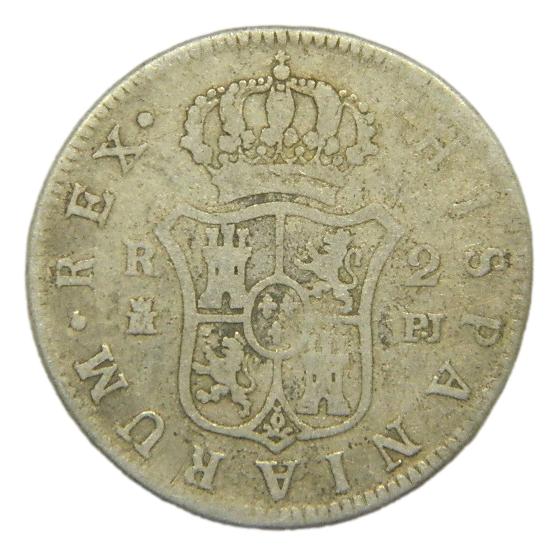 1772 PJ - CARLOS III - 2 REALES - MADRID