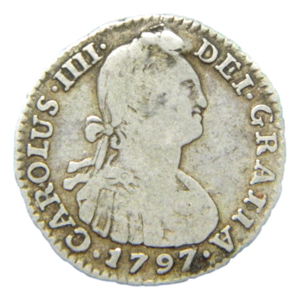 1797 JJ - CARLOS IV - 1 REAL - NUEVO REINO - S8