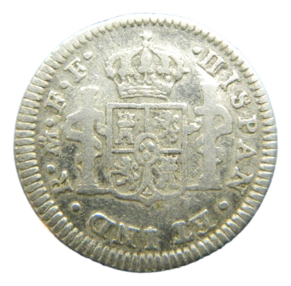 1772 FF - CARLOS III - 1/2 REAL - MEXICO - S8