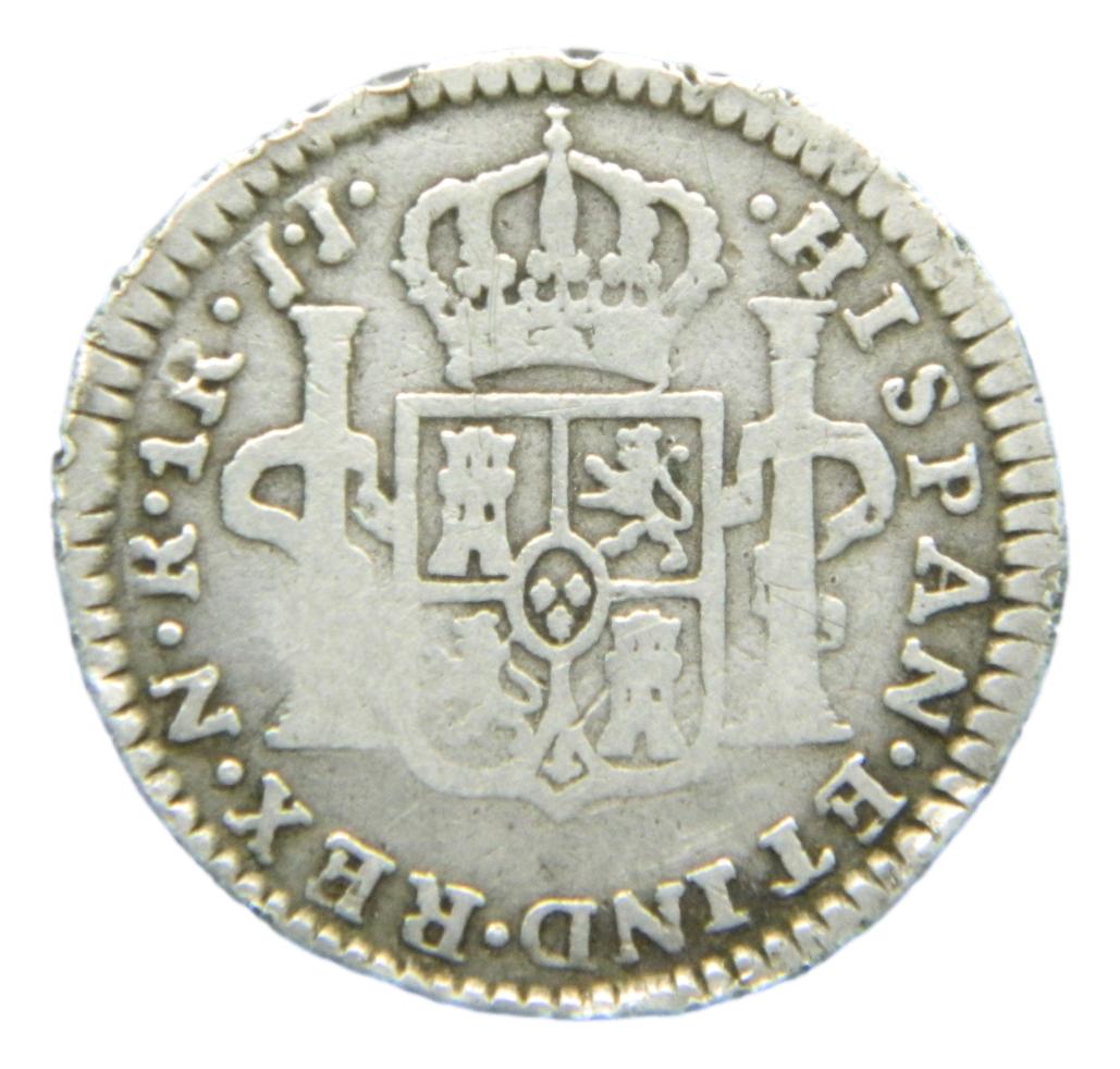 1792 JJ - CARLOS IV - 1 REAL - NUEVO REINO - S8