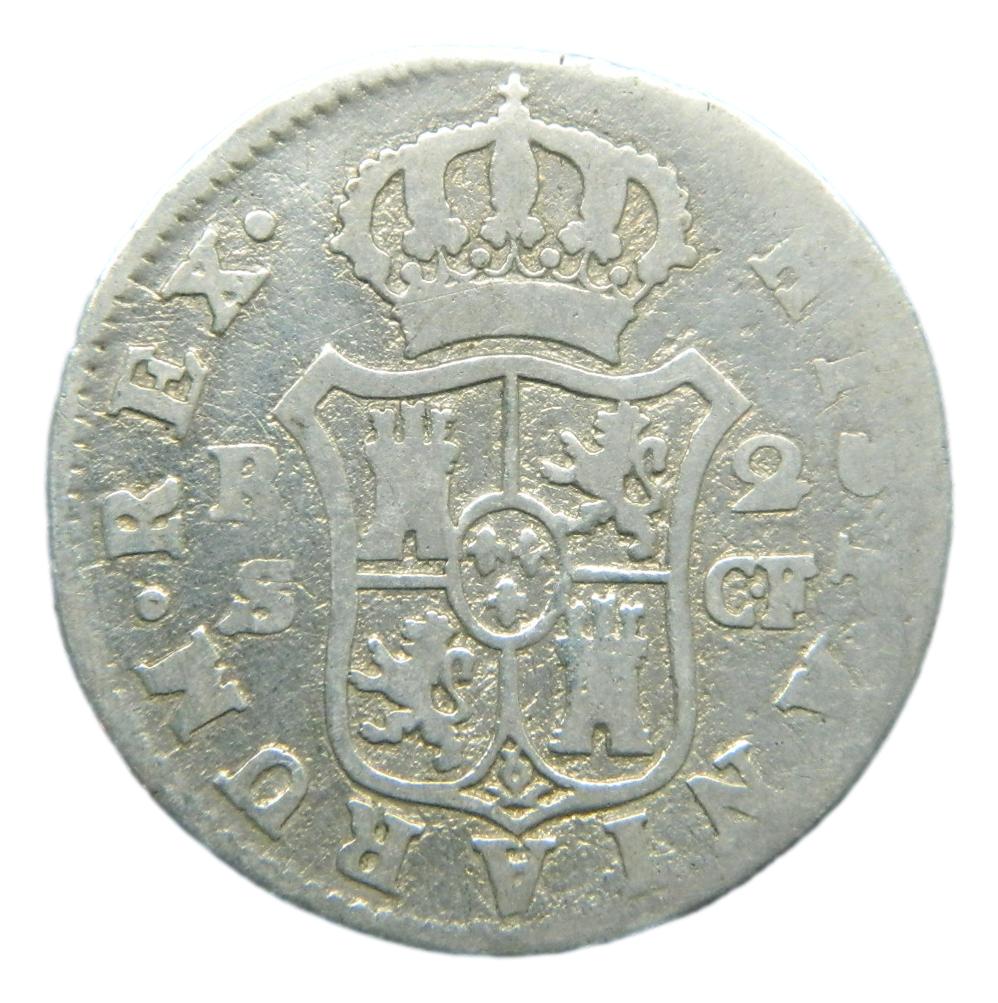 1776 CF - CARLOS III - 2 REALES - SEVILLA