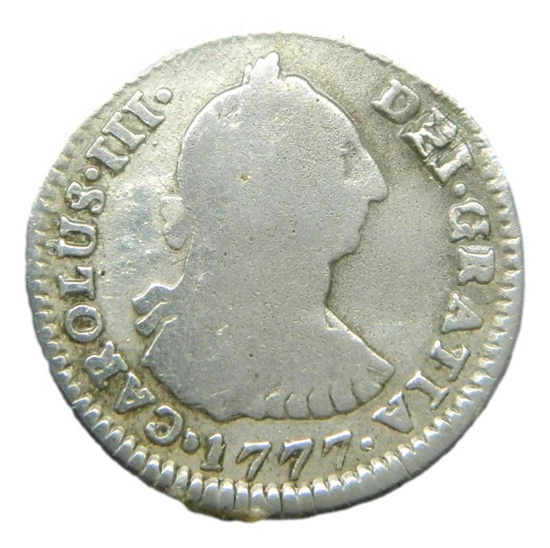 1777 PF - CARLOS III - 1 REAL - POTOSI