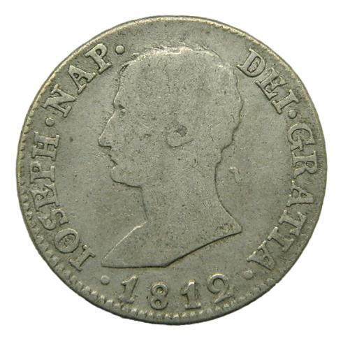 1812 LA - JOSE NAPOLEON - 4 REALES - SEVILLA