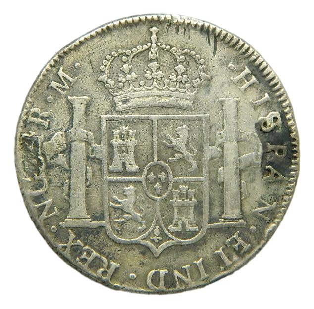 1806 M - CARLOS IV - 4 REALES - GUATEMALA