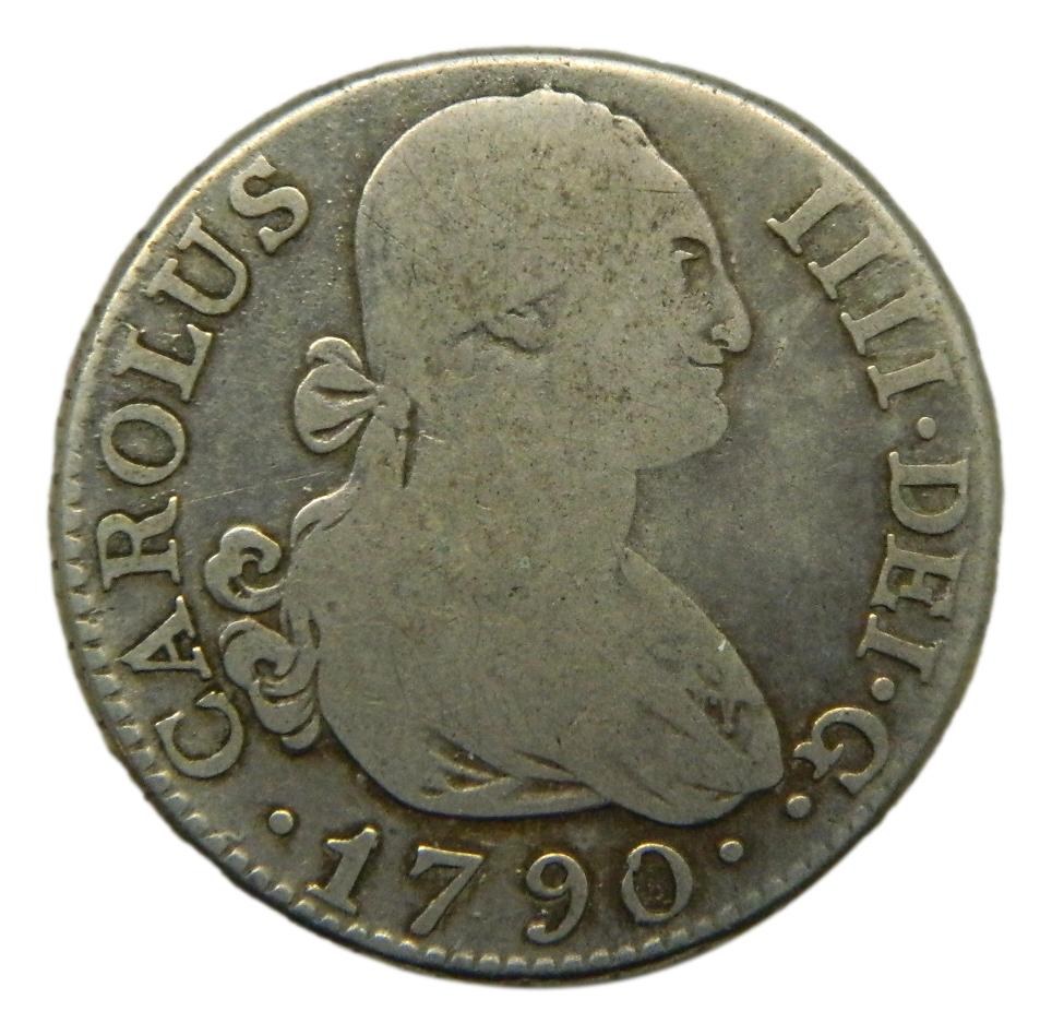 1790 - CARLOS IV - 2 REALES - MADRID - MF