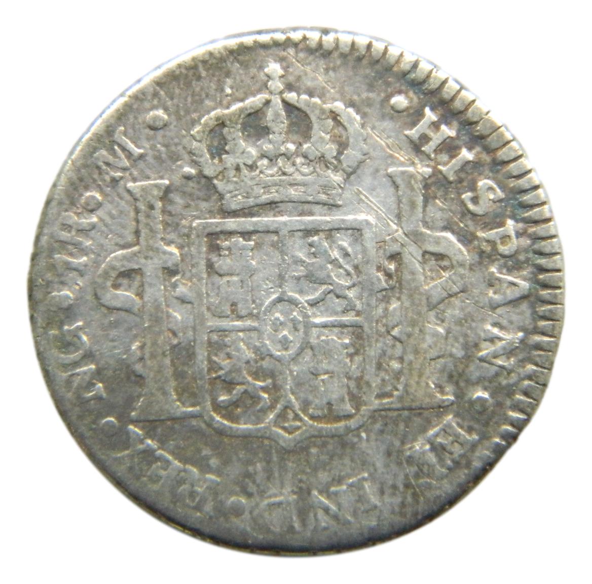 1787 M - CARLOS III - 1 REAL - GUATEMALA