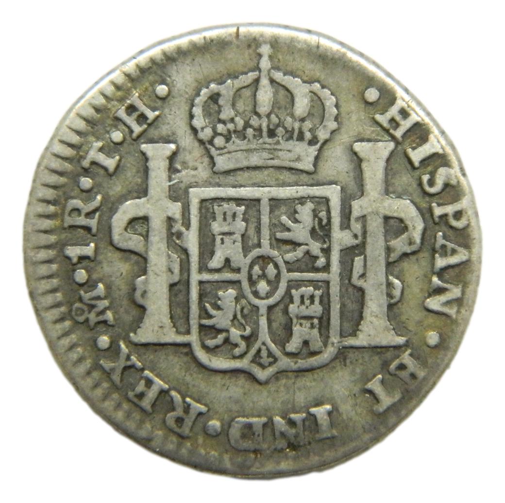 1807 TH - CARLOS IV - 1 REAL - MEXICO 