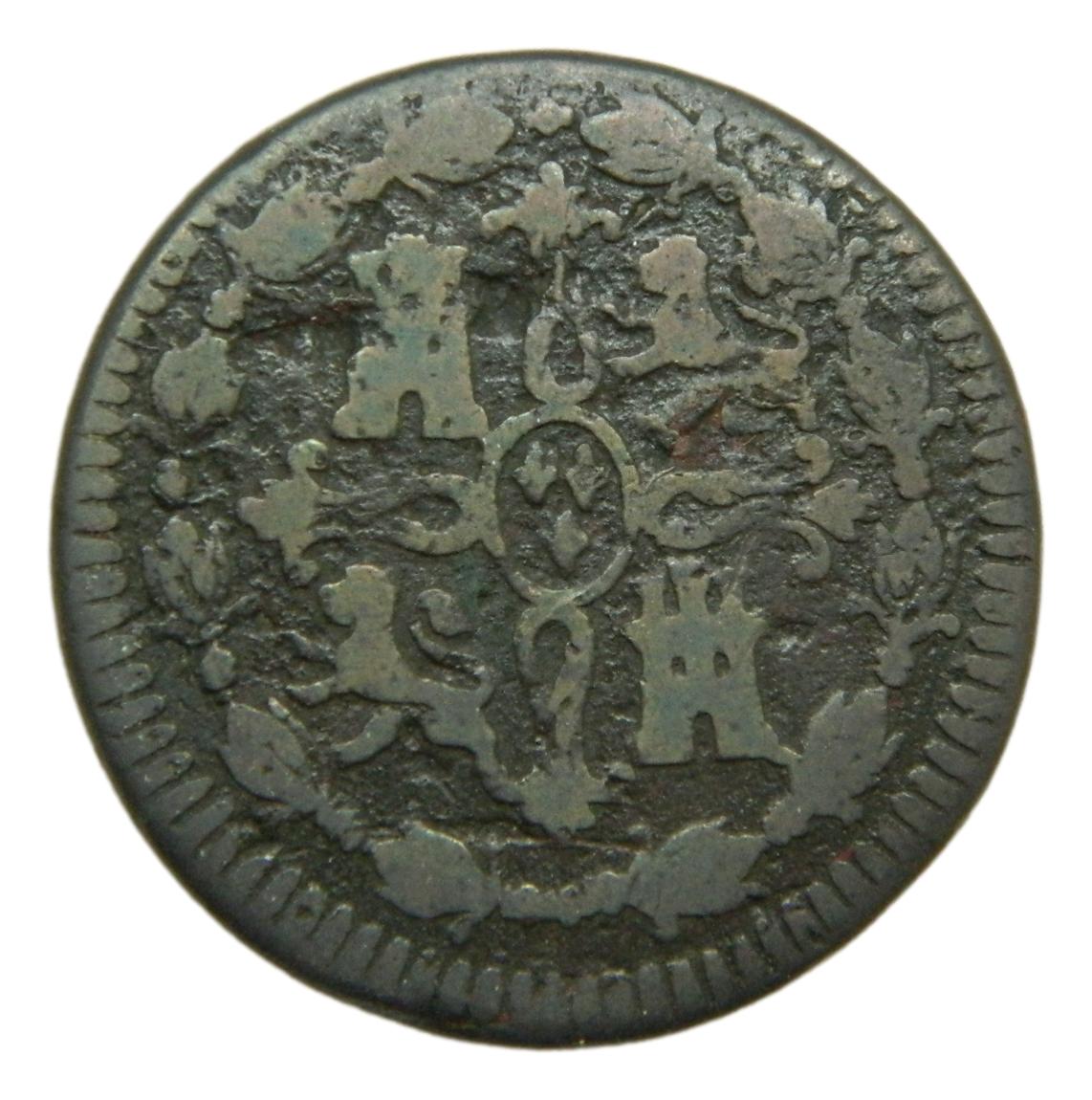 1814 - FERNANDO VII - 8 MARAVEDIS - JUBIA