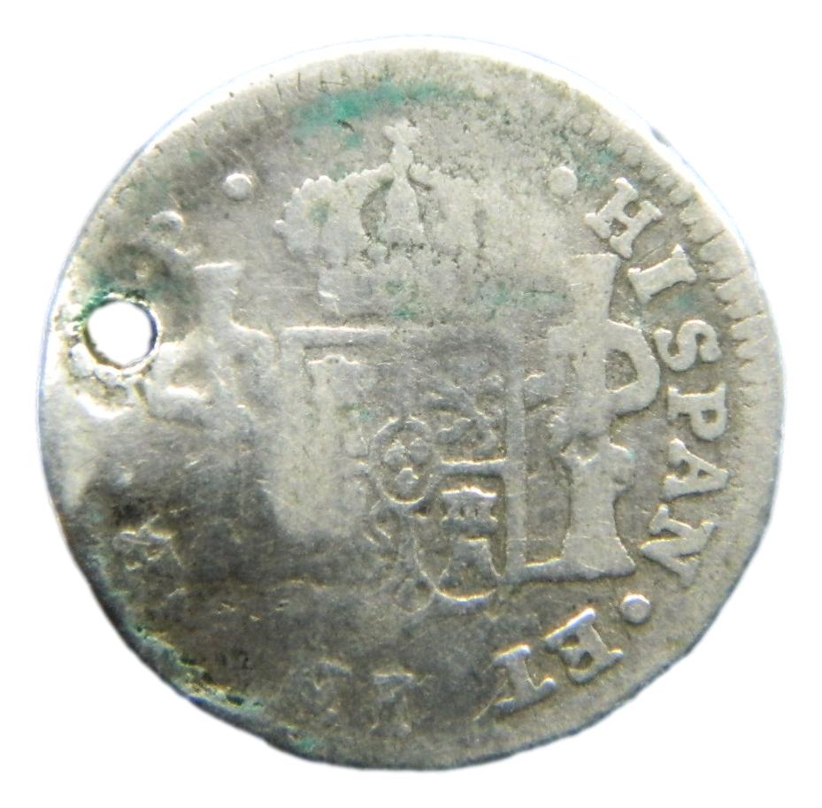 1776 P - CARLOS III - 1/2 REAL - GUATEMALA