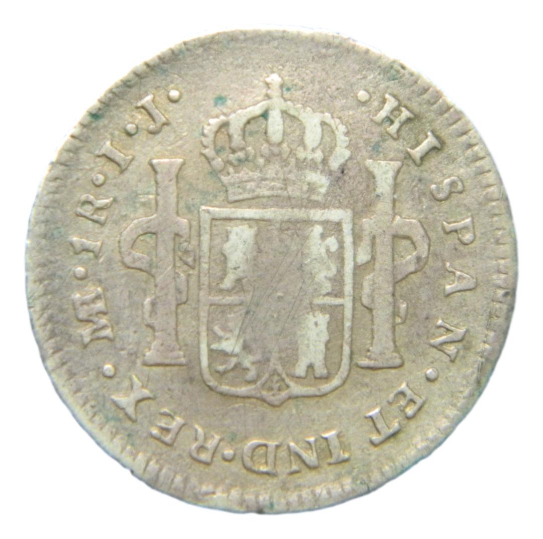 1791 IJ - CARLOS IV - 1 REAL - LIMA - S8