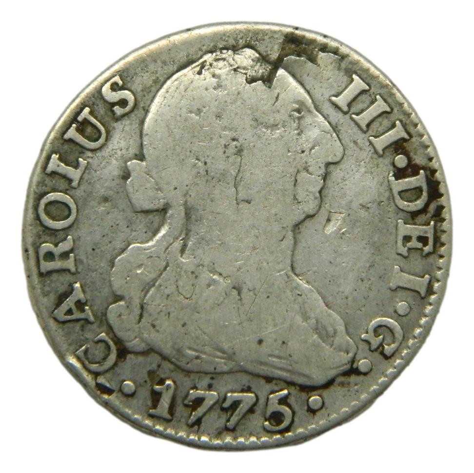 1775 CF - CARLOS III - 2 REALES - SEVILLA