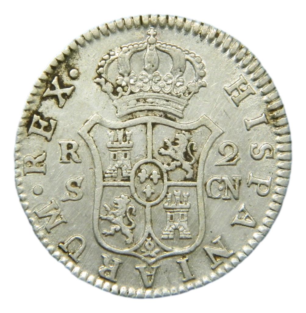 1808 - CARLOS IV - 2 REALES - SEVILLA - CN 