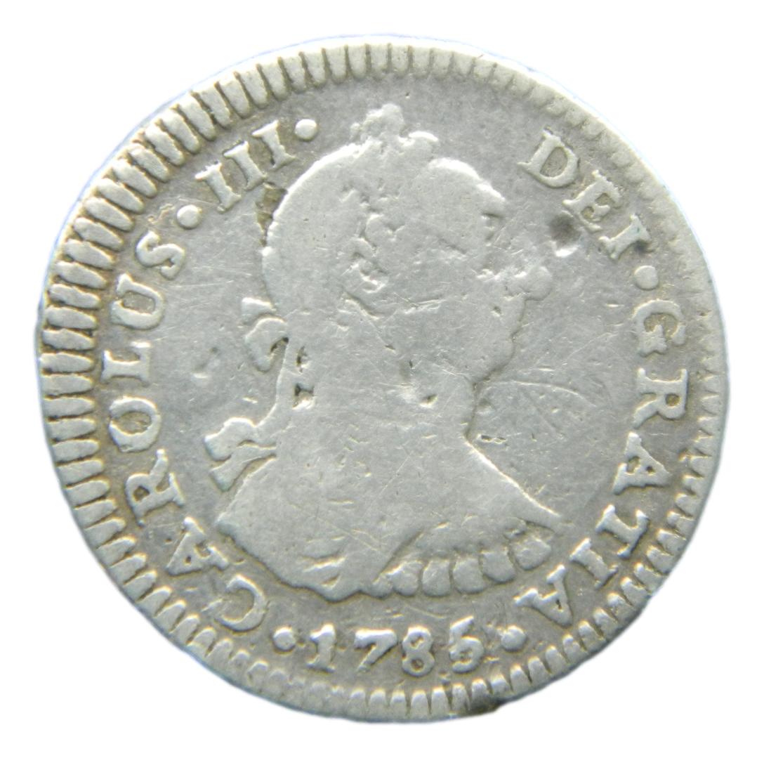 1785 FF - CARLOS III - 1 REAL - MEXICO - S8