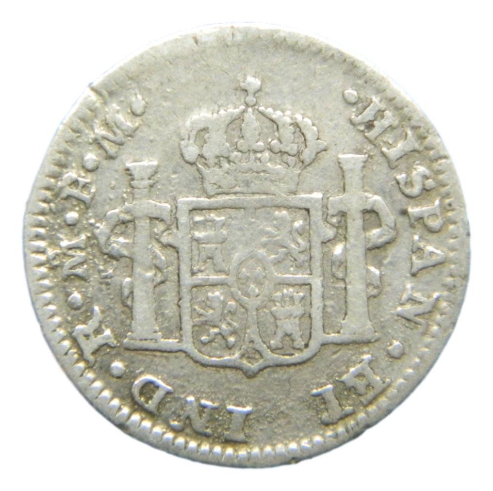 1789 FM - CARLOS III - 1/2 REAL - MEXICO - S8