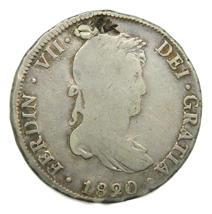 1820 - FERNANDO VII - 4 REALES - POTOSI