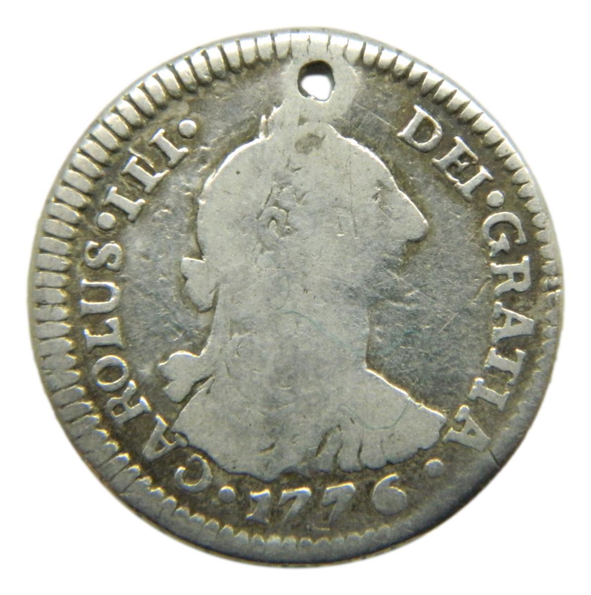 1776 P - CARLOS III - 1 REAL - GUATEMALA