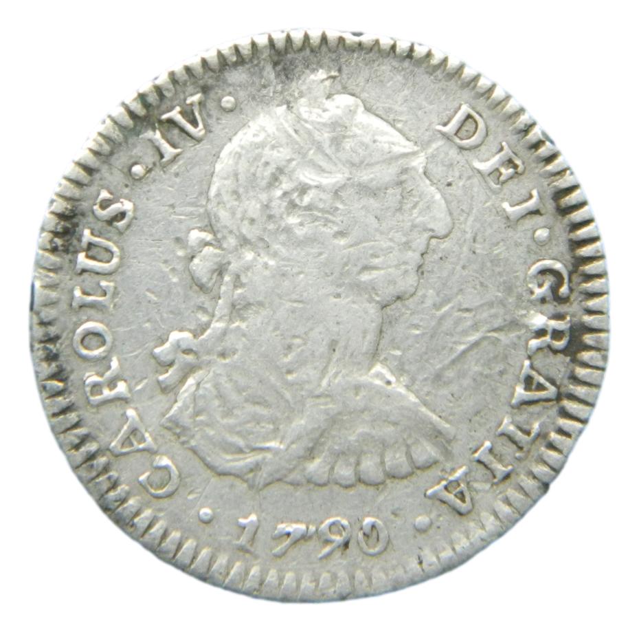 1790 FM - CARLOS IV - 1 REAL - MEXICO - S8