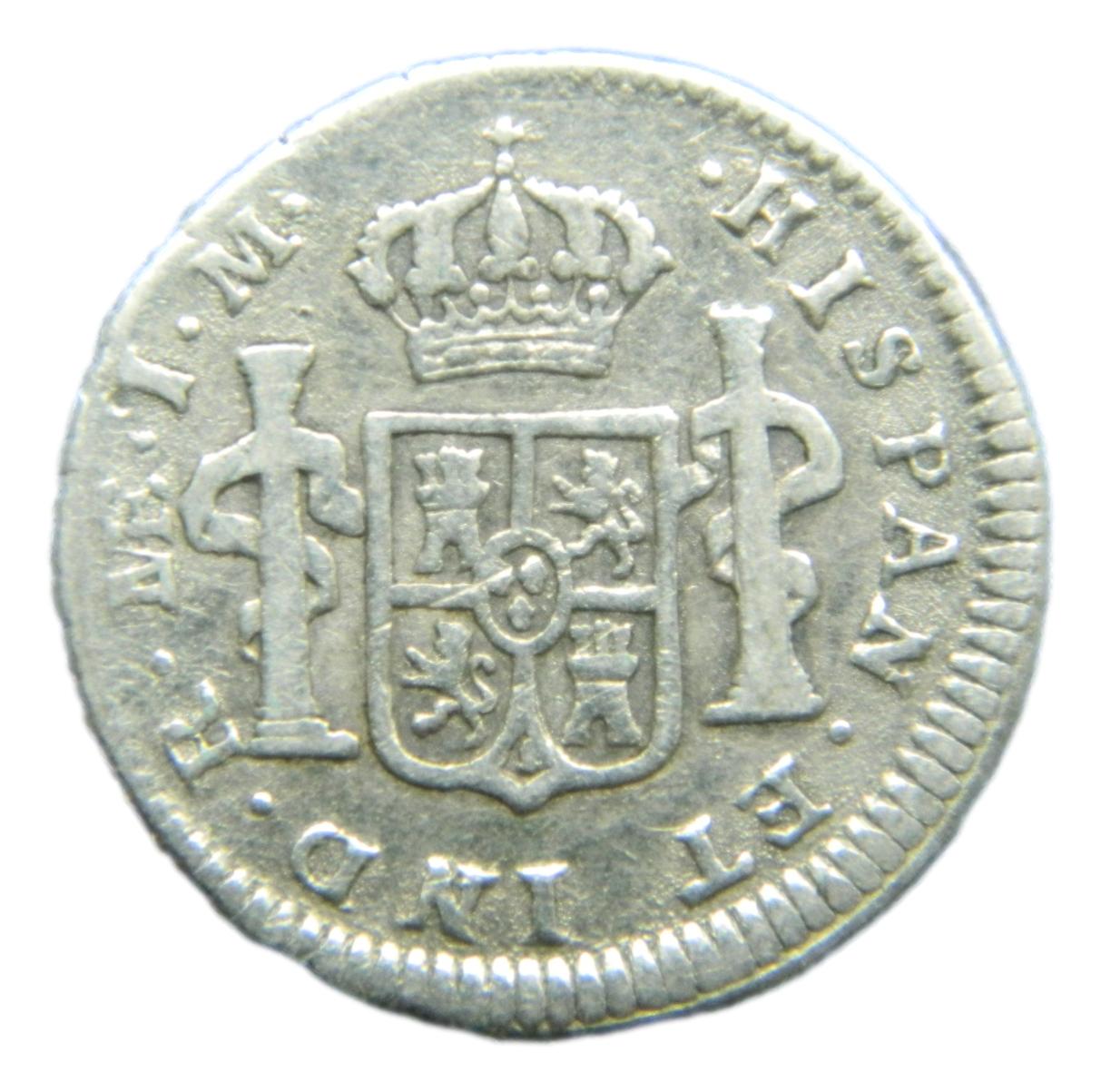 1773 JM - CARLOS III - 1/2 REAL - LIMA - S8