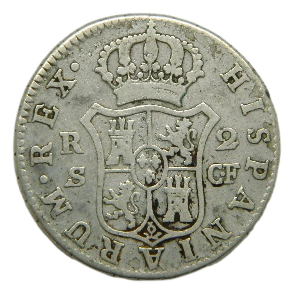 1775 CF - CARLOS III - 2 REALES - SEVILLA