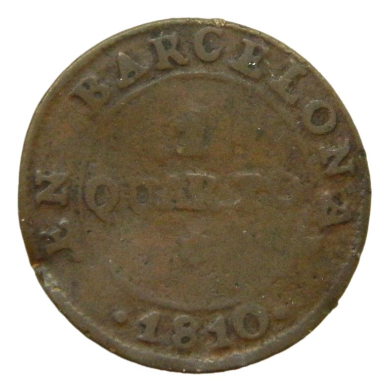 1810 - JOSE NAPOLEON - 1 CUARTO - BARCELONA