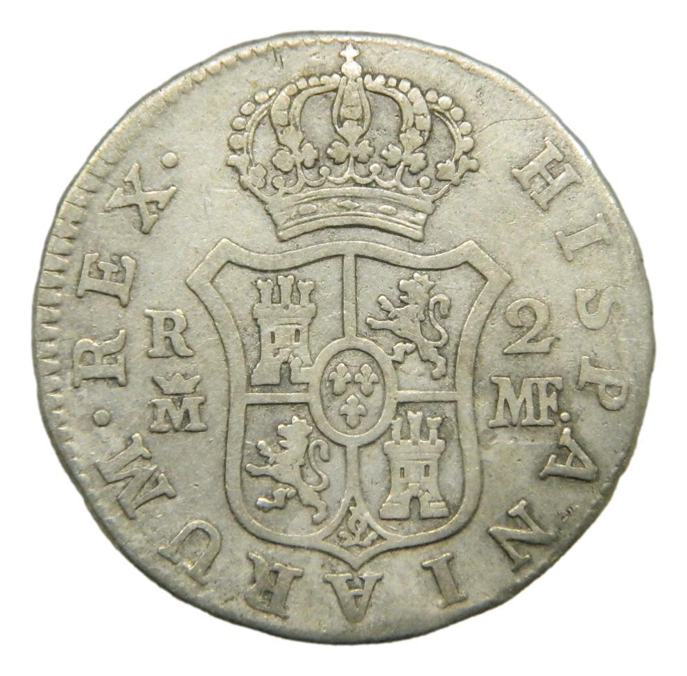 1793 MF - CARLOS IV - 2 REALES - MADRID