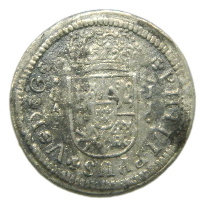 1727 JJ - FELIPE V - 1/2 REAL - CUENCA