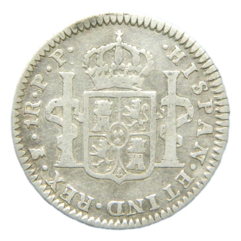 1795 - CARLOS IV - 1 REAL - POTOSI - PP